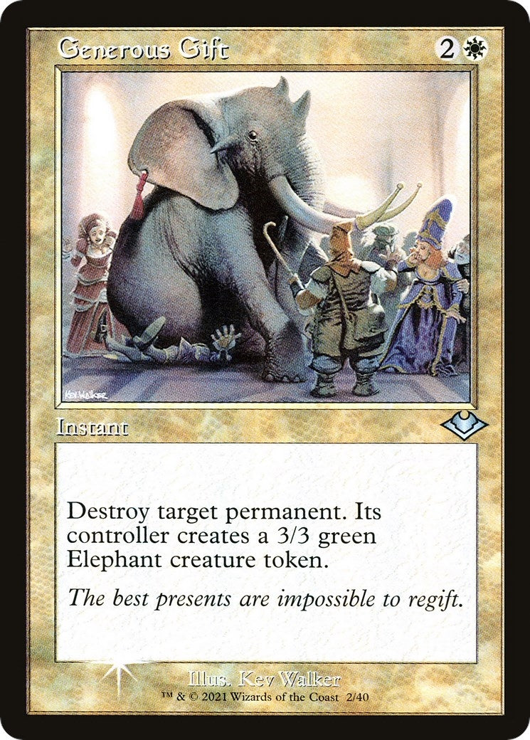 Generous Gift Retro Frame (2) [MH1]