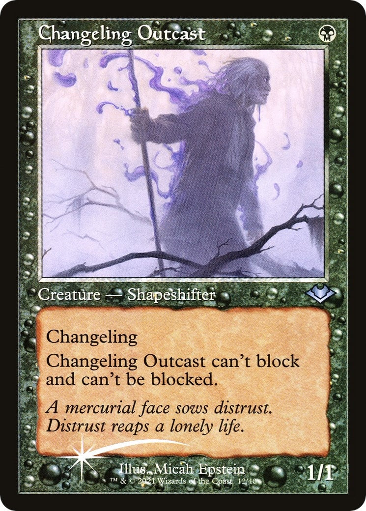 Changeling Outcast Retro Frame (12) [MH1]
