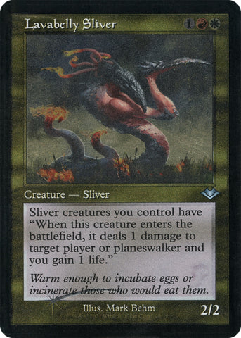 Lavabelly Sliver Retro Frame Foil Etched (29) [MH1]