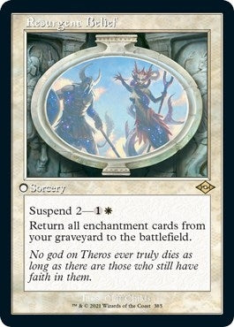 Resurgent Belief Retro Frame Foil Etched (385) [MH2]