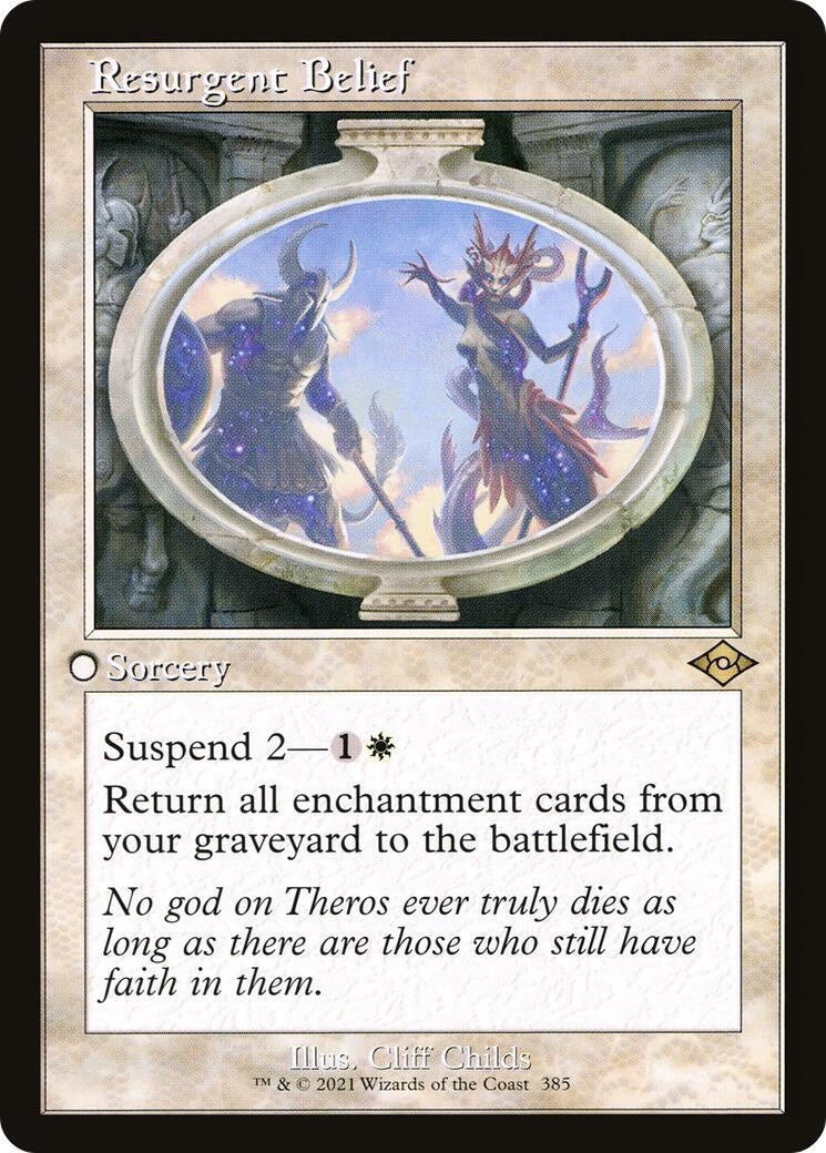 Resurgent Belief (Retro) [Modern Horizons 2]