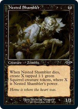 Nested Shambler Retro Frame Foil Etched (399) [MH2]