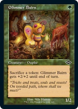 Glimmer Bairn Retro Frame Foil Etched (413) [MH2]