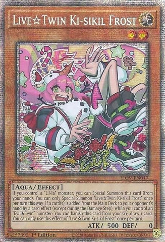 Live Twin Ki sikil Frost Starlight Rare (LIOV-EN017) [LIOV]