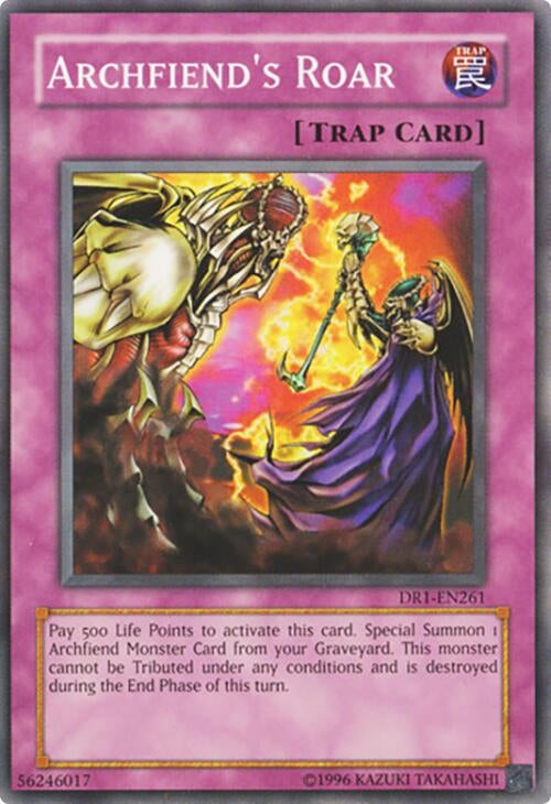 Archfiends Roar (DR1-EN261)