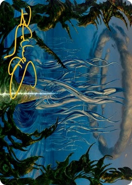 Tanglepool Bridge Art Card Gold Stamped Signature (80) [ASMH2]