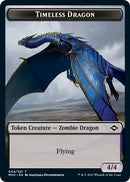 Timeless Dragon Token (4) [MH2]
