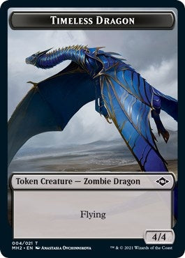 Timeless Dragon Token (4) [MH2]