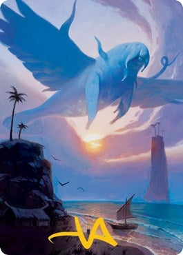 Aeromoeba Art Card Gold Stamped Signature (11) [ASMH2]