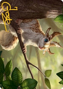 Squirrel Sovereign Art Card Gold Stamped Signature (71) [ASMH2]