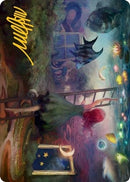 Lucid Dreams Art Card Gold Stamped Signature (14) [ASMH2]