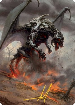Scion of Draco Art Card Gold Stamped Signature (62) [ASMH2]