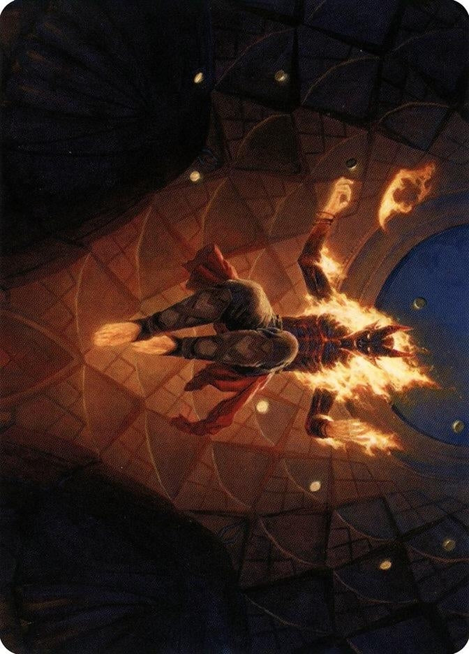 Yusri Fortunes Flame Art Card (60) [ASMH2]