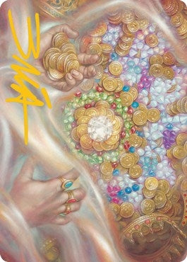 Strike It Rich Art Card Gold Stamped Signature (36) [ASMH2]
