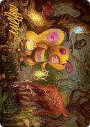 Glimmer Bairn Art Card Gold Stamped Signature (39) [ASMH2]