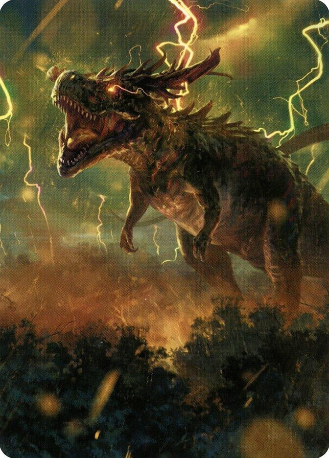 Thrasta Tempests Roar Art Card 42 81 (42) [ASMH2]