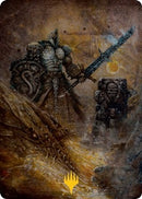 Dakkon Shadow Slayer Art Card 48 81 Gold Stamped (48) [ASMH2]