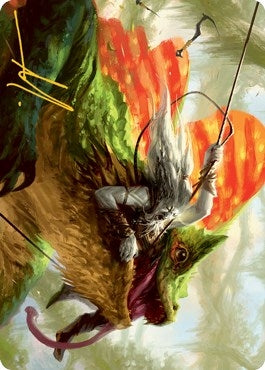 Captured by Lagacs Art Card Gold Stamped Signature (46) [ASMH2]