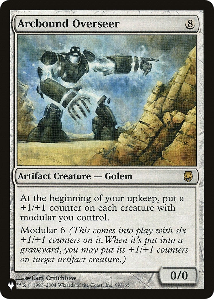 Arcbound Overseer (99) [LIST]