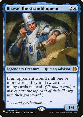 Bruvac the Grandiloquent (10) [LIST]