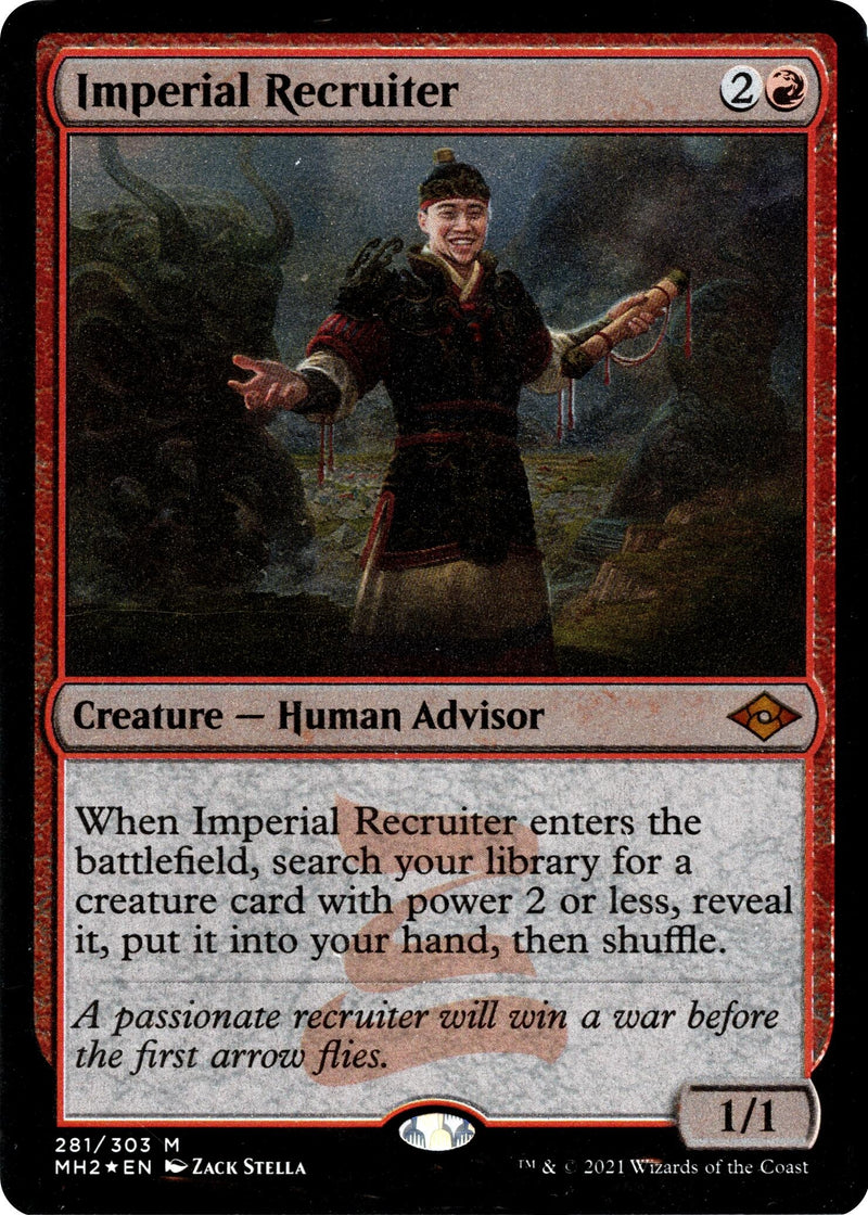Imperial Recruiter Foil Etched (281) [MH2]