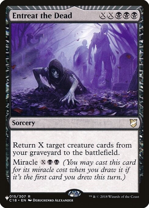 Entreat the Dead (15) [LIST]
