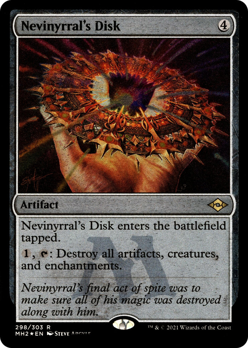 Nevinyrrals Disk Foil Etched (298) [MH2]