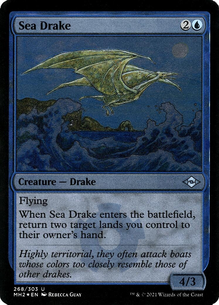 Sea Drake Foil Etched (268) [MH2]