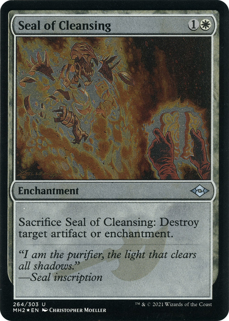 Seal of Cleansing Foil Etched (264) [MH2]