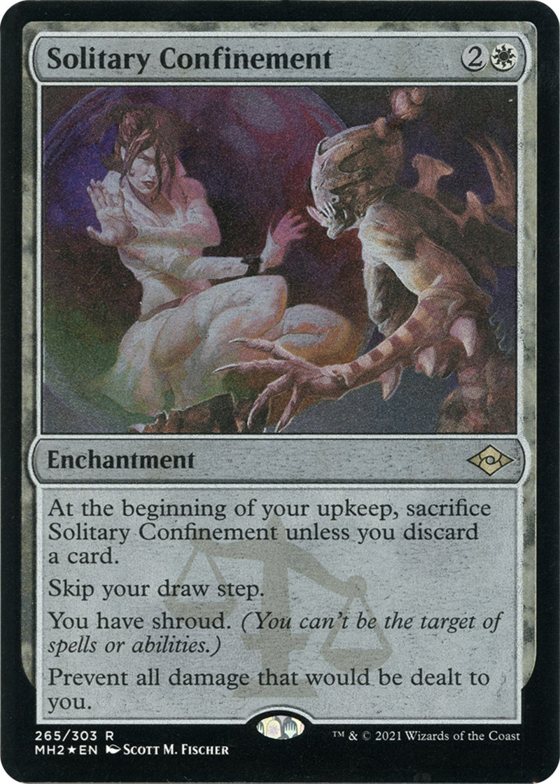 Solitary Confinement (Foil Etched) [Modern Horizons 2]