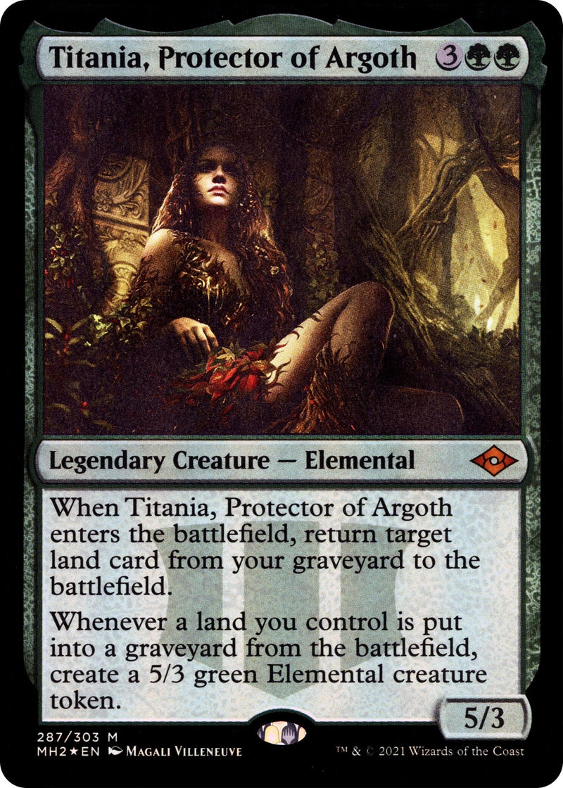 Titania Protector of Argoth Foil Etched (287) [MH2]