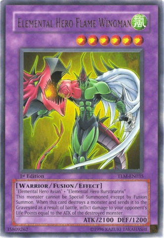 Elemental HERO Flame Wingman (TLM-EN035) [TLM]
