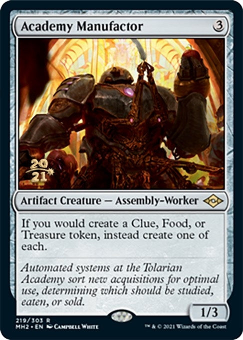 Academy Manufactor (219) [PRE]