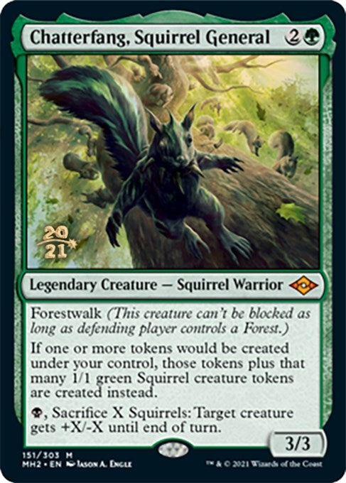 Chatterfang Squirrel General (151) [PRE]