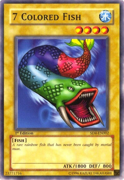 7 Colored Fish (SD4-EN002) [SD4]