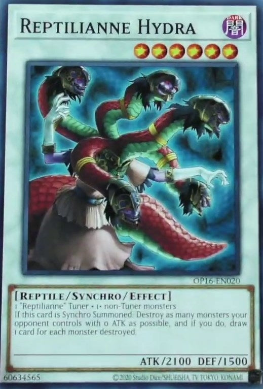 Reptilianne Hydra (OP16-EN020) [OP16]