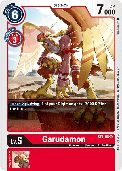 Image for Garudamon - ST1-08 (Tamer Party Vol. 2 Promo) [Starter Deck 01: Gaia Red]