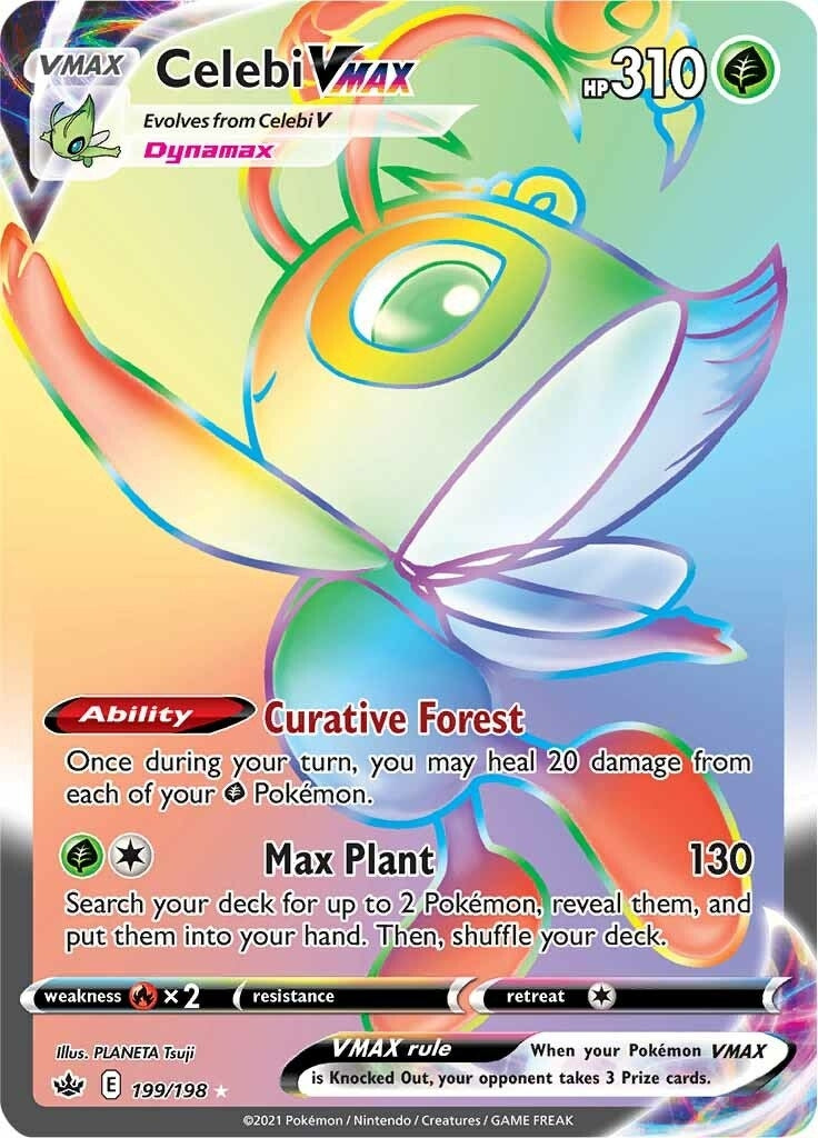 Celebi VMAX Secret (199/198) [SWSH06]