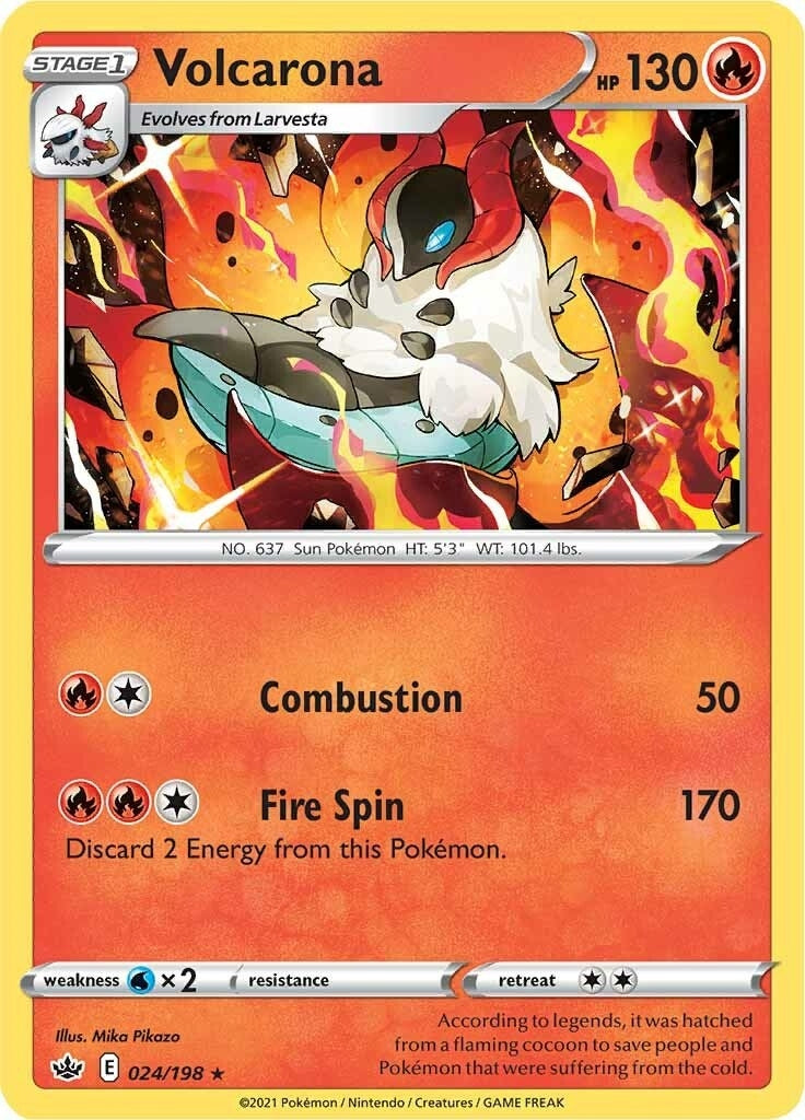 Volcarona (024/198) [SWSH06]