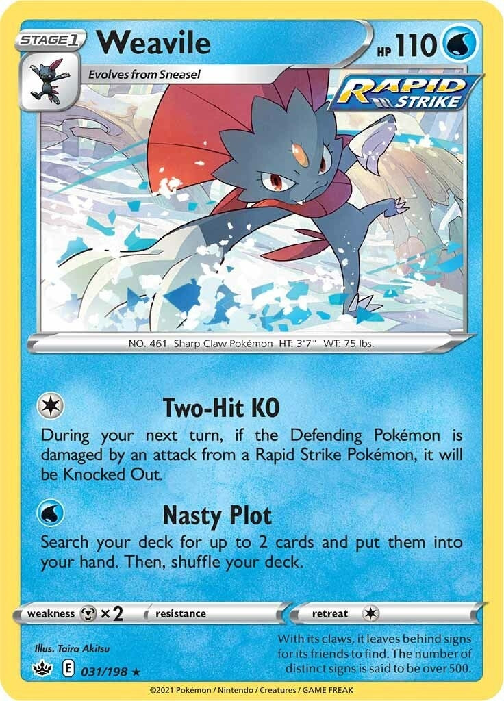 Weavile (031/198) [SWSH06]