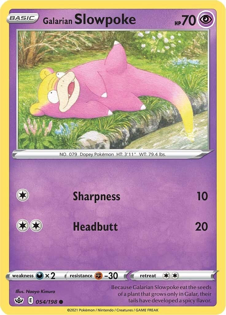 Galarian Slowpoke (054/198) [SWSH06]