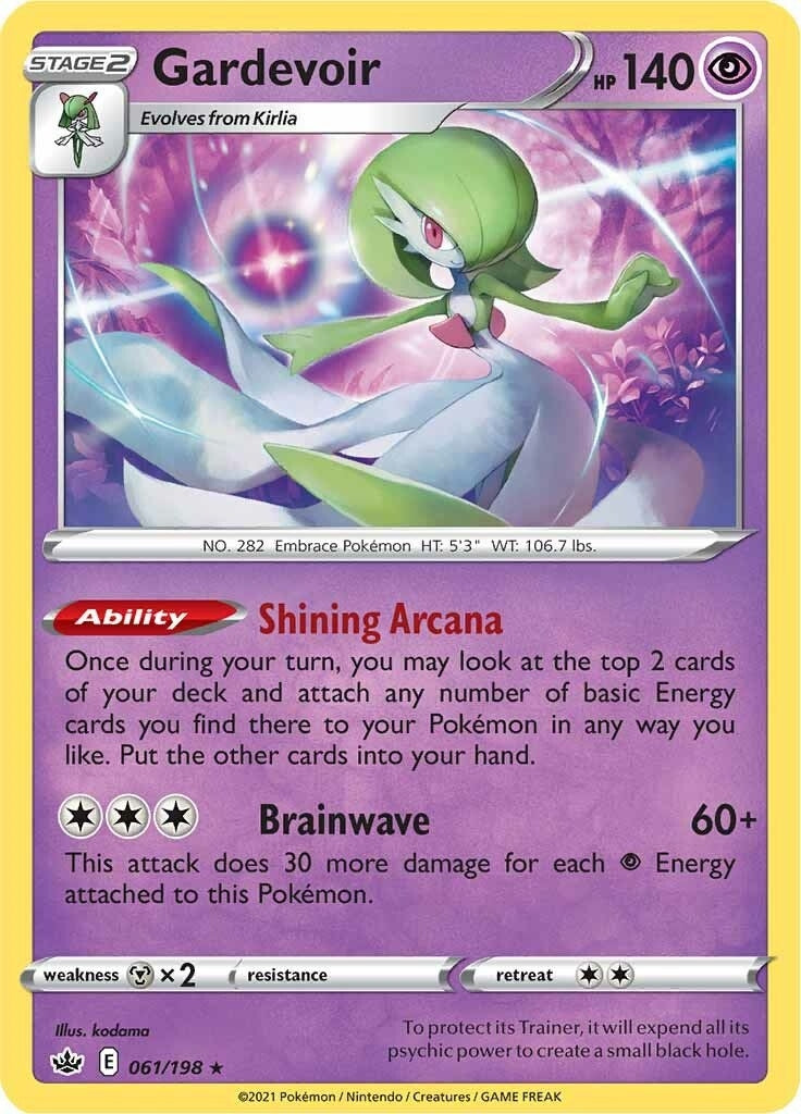 Gardevoir (061/198) (SWSH06: Chilling Reign)