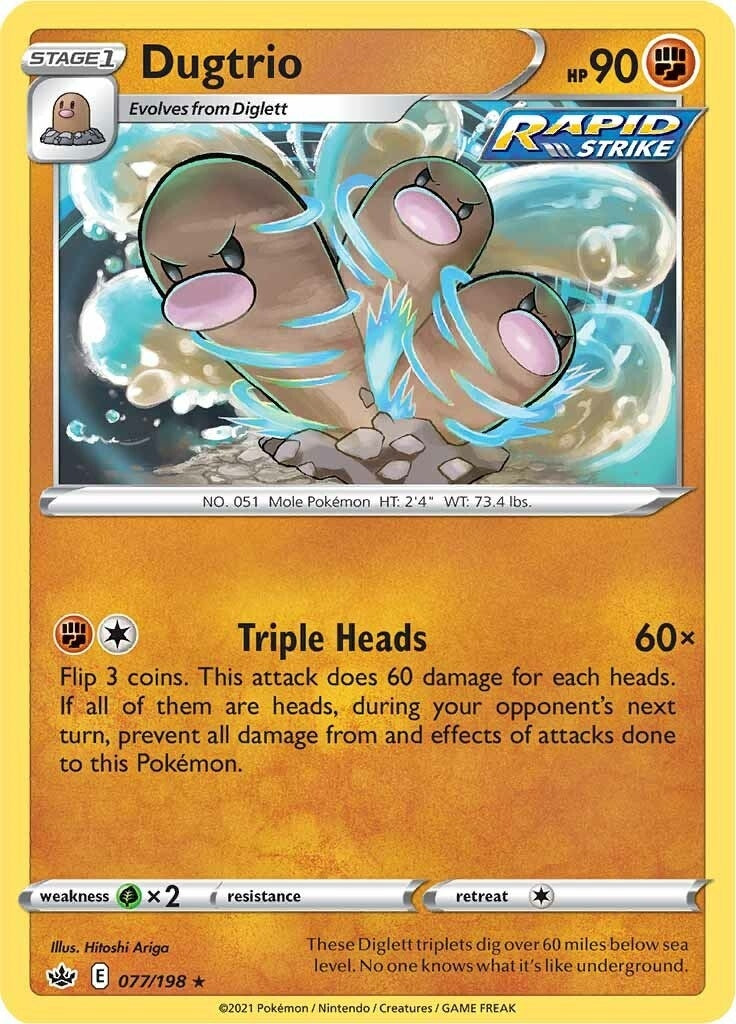 Dugtrio (077/198) [SWSH06]