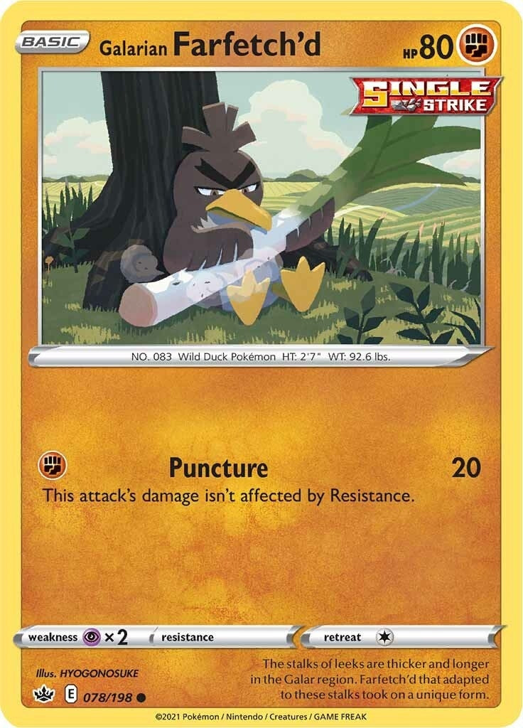 Galarian Farfetchd (078/198) [SWSH06]