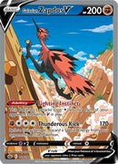 Galarian Zapdos V Alternate Full Art (174/198) [SWSH06]