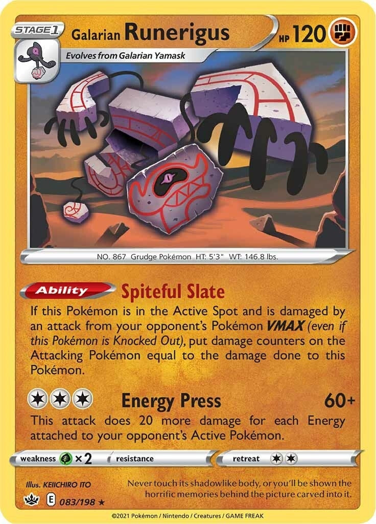 Galarian Runerigus (083/198) [SWSH06]