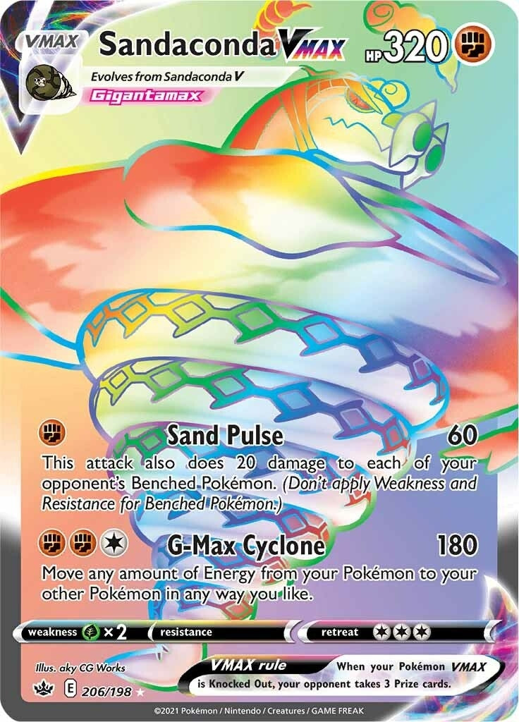 Sandaconda VMAX Secret (206/198) [SWSH06]