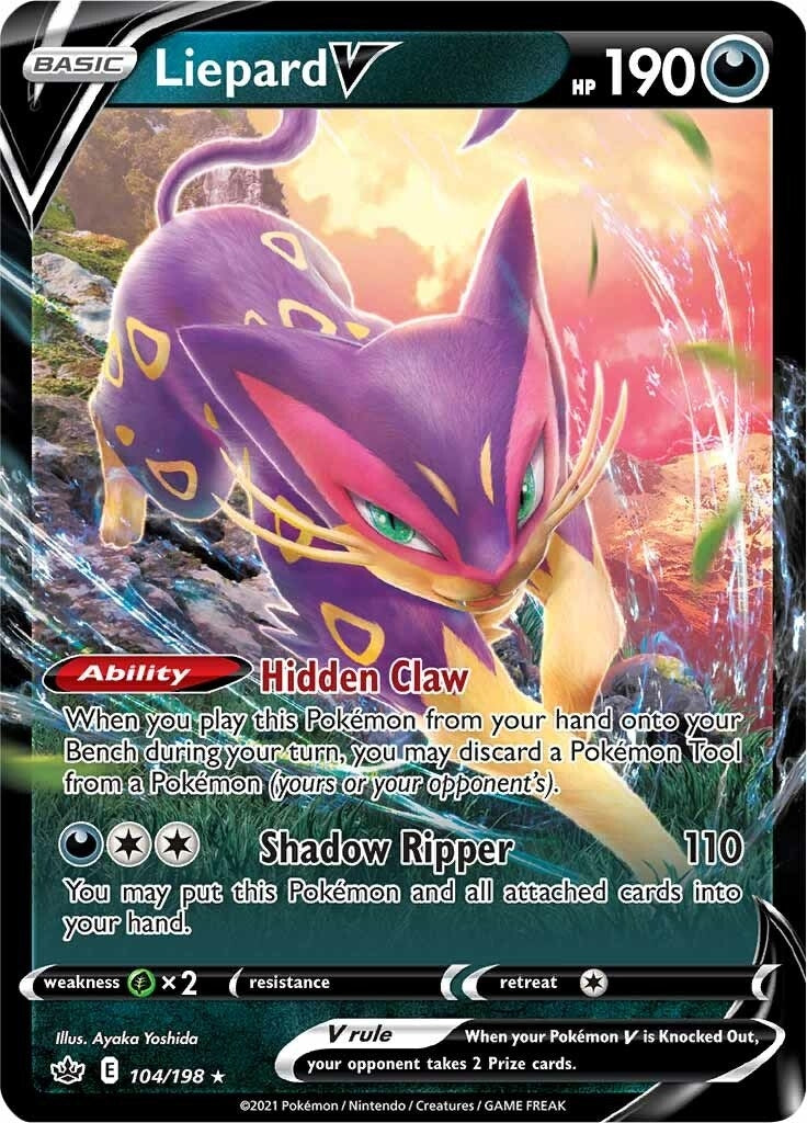 Liepard V (104/198) [SWSH06]