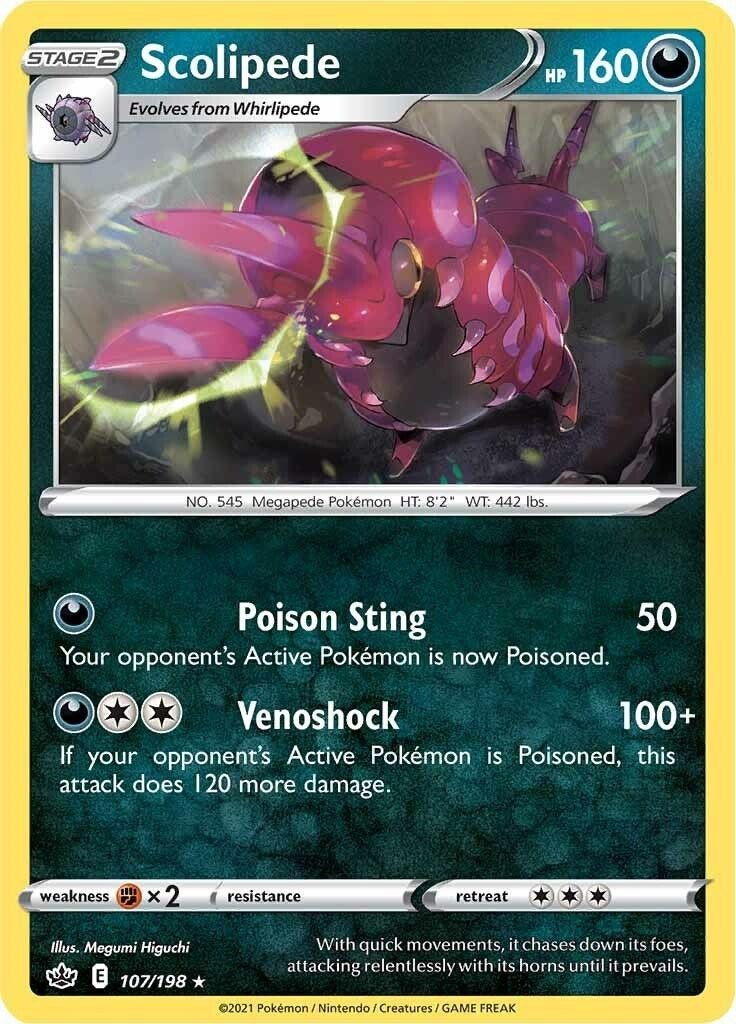 Scolipede (107/198) [SWSH06]