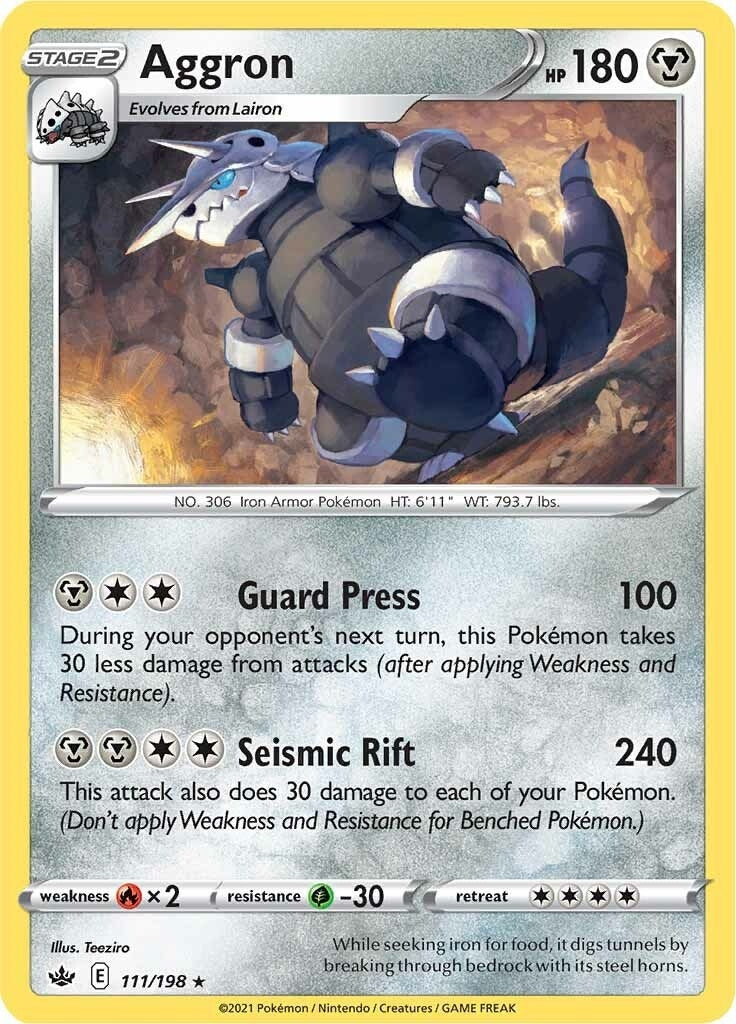 Aggron (111/198) [SWSH06]